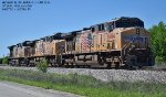 Union Pacific AC4400CW's 5684, 5656 and 5793